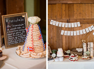 wedding catering Kransekake