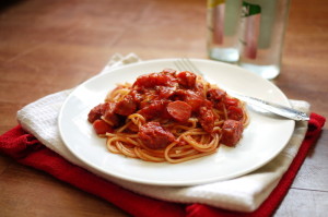 catering filipino style spaghetti