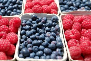 an assortment of berries