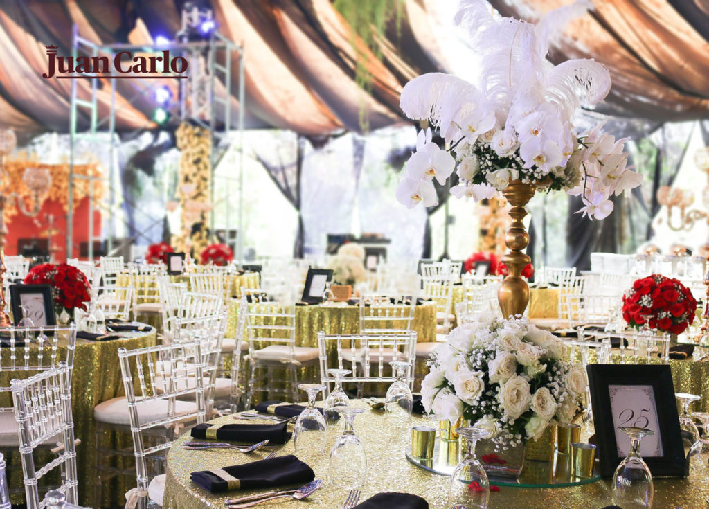 Venue setting in your wedding package