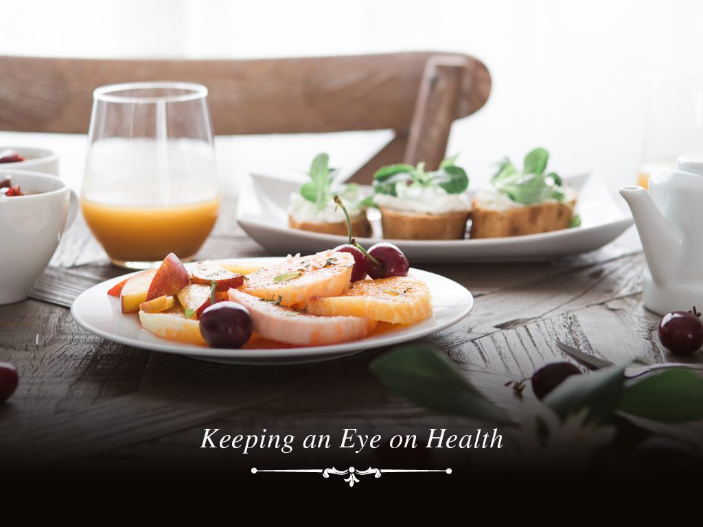 Keeping an eye on health