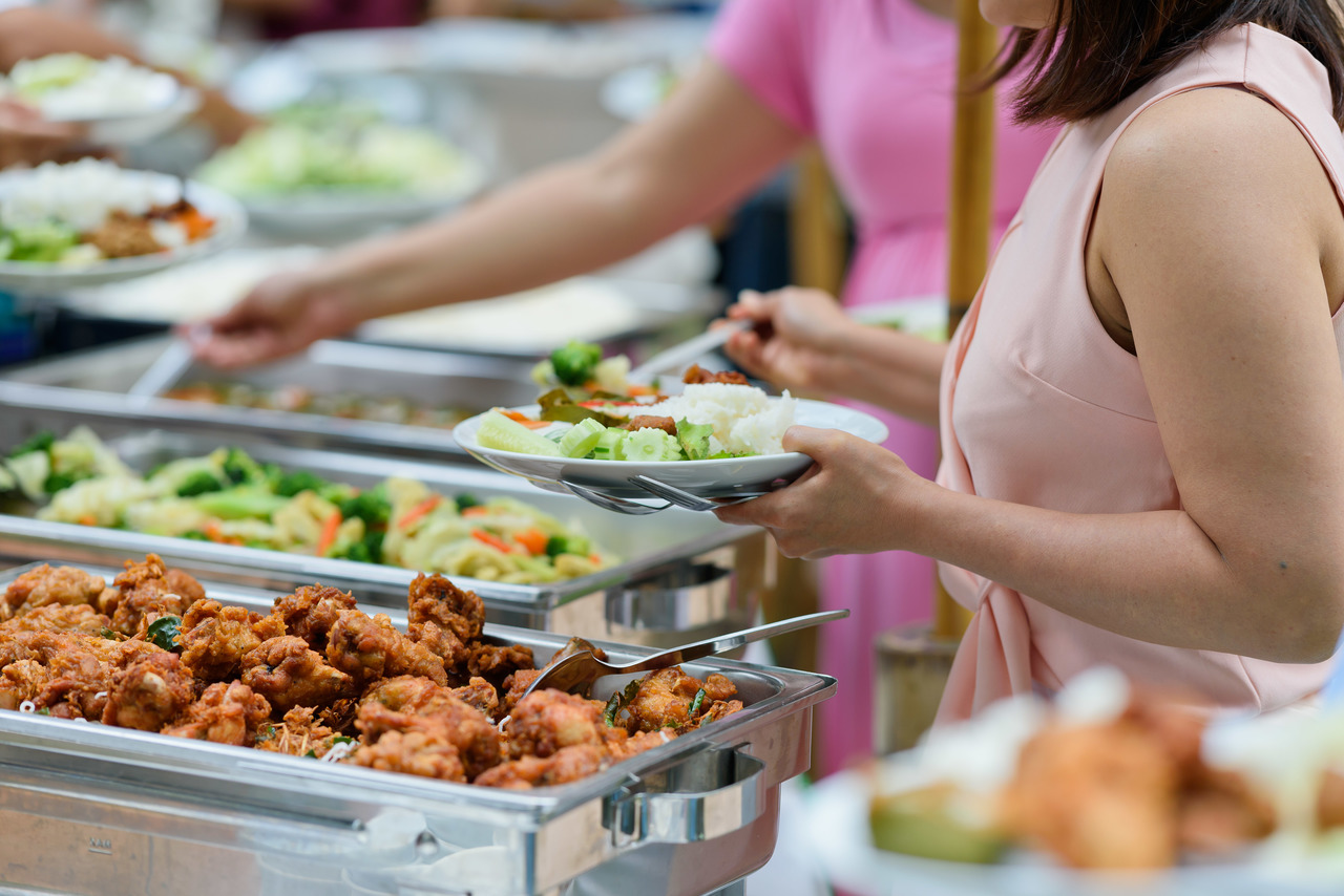 buffet at a children